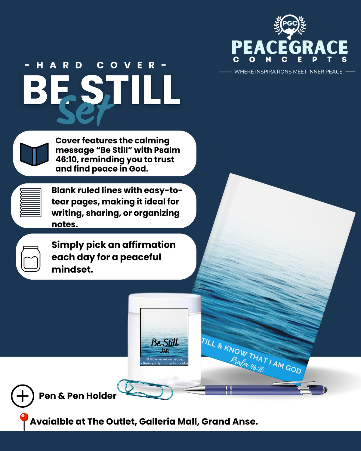 Be Still Set – Bible Verse Edition