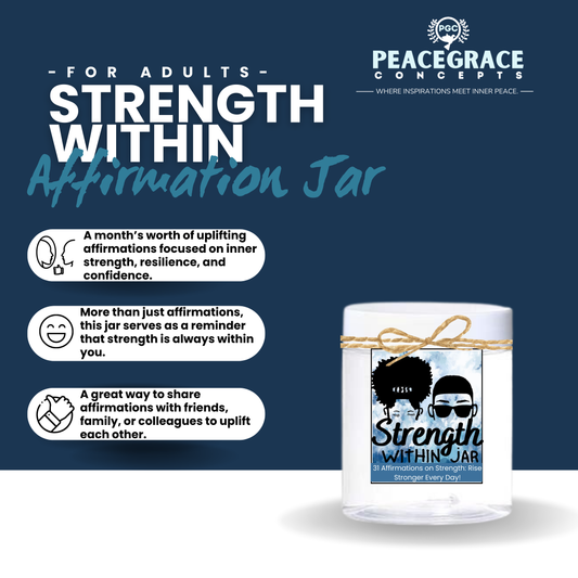 Strength Within Affirmation Jar
