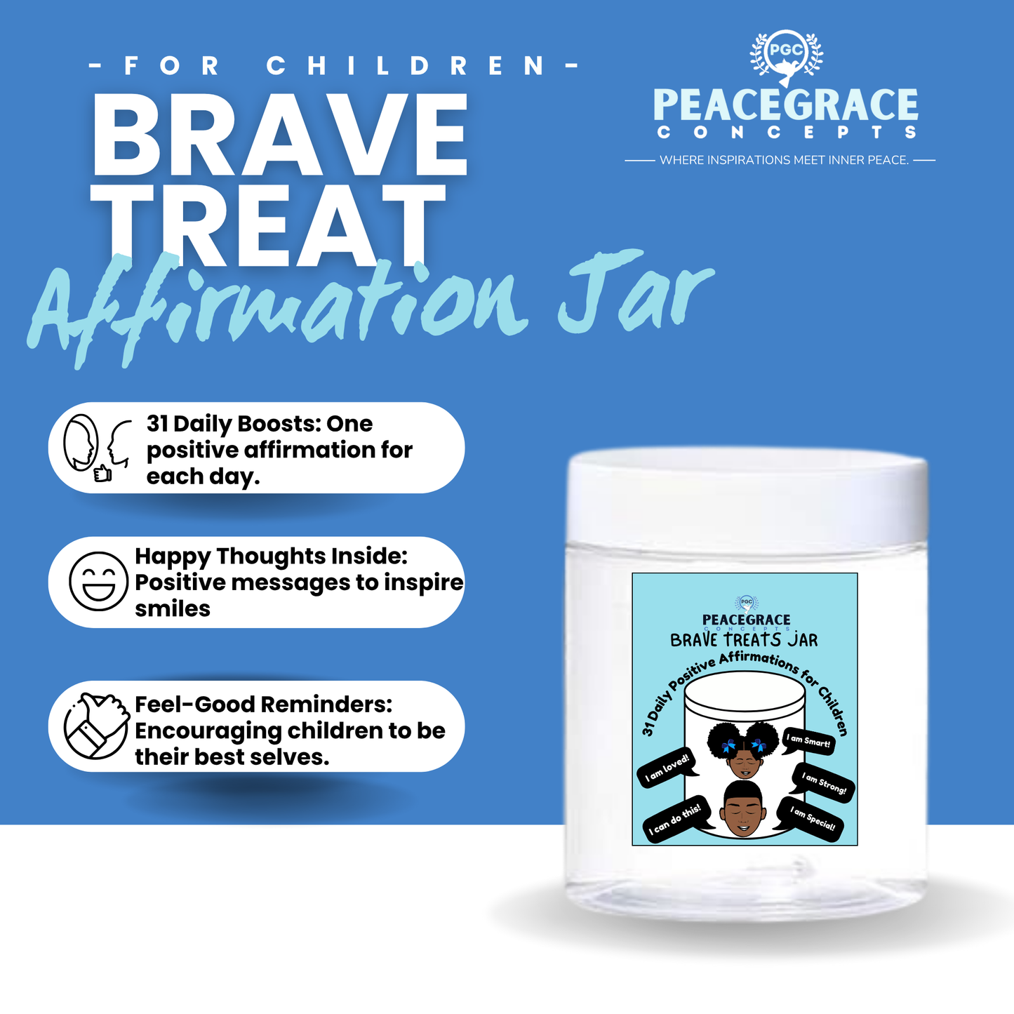 Brave Treats Affirmation Jar
