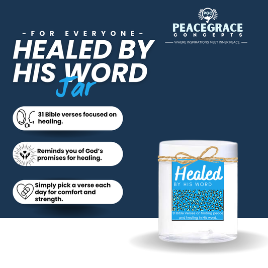 Healed Bible Verses Jar