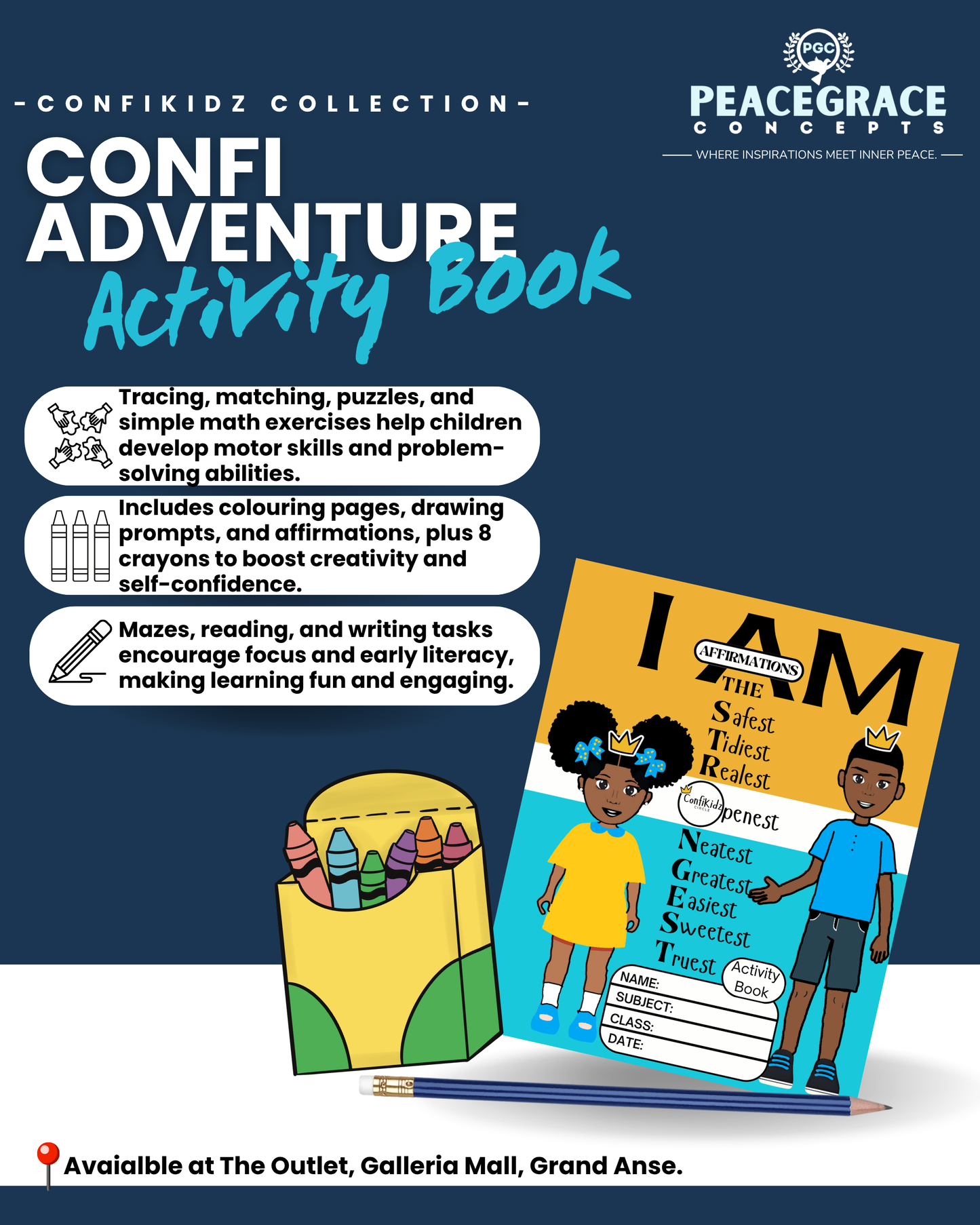 ConfiAdventure Set – Learning Through Confidence & Creativity!
