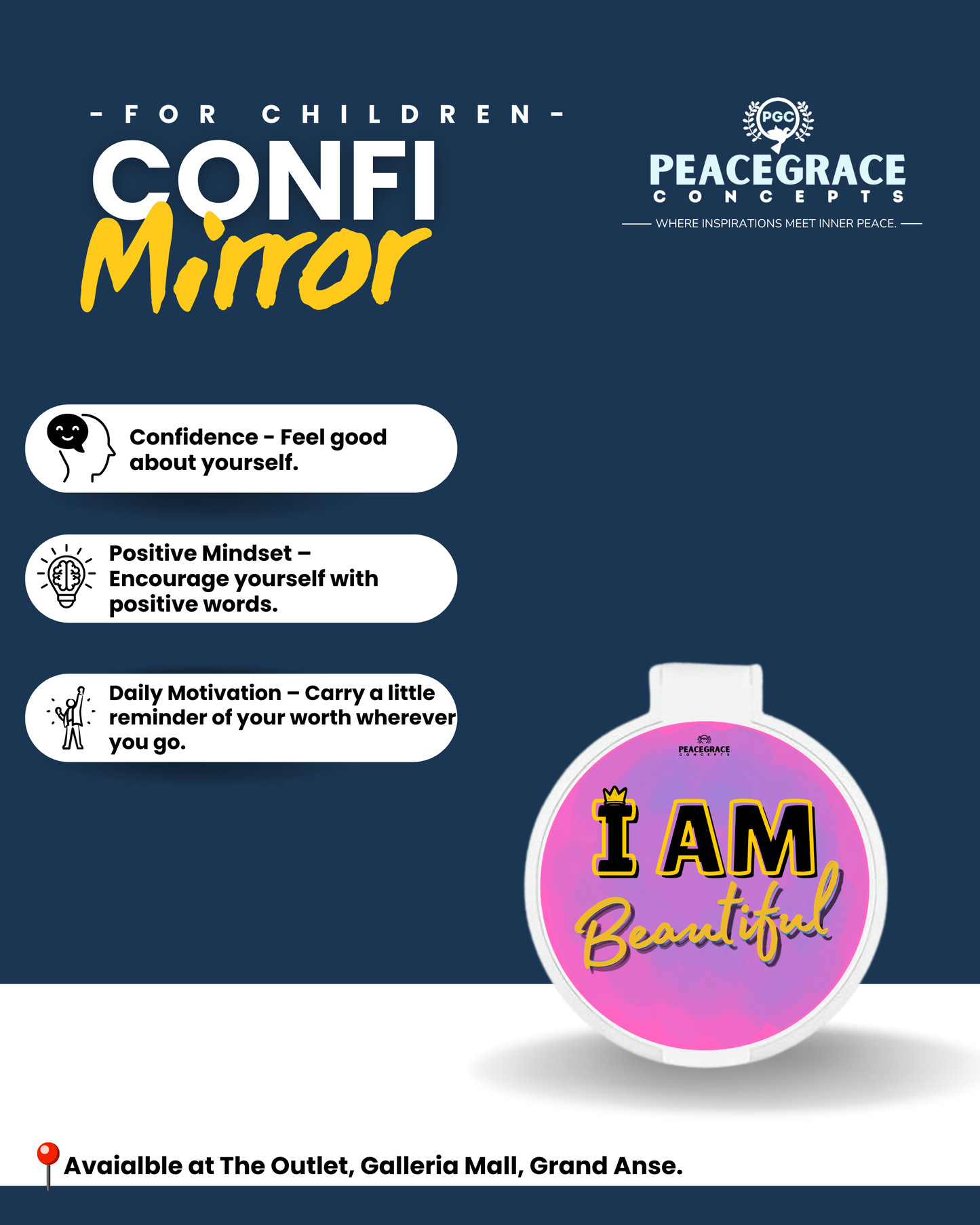 Affirmation Compact Mirror