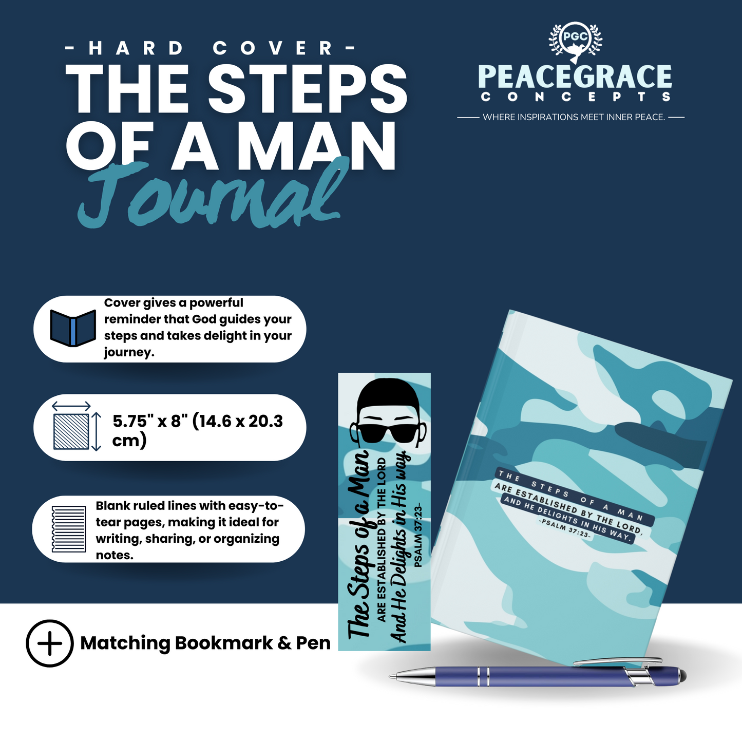 Steps of a Man Journal