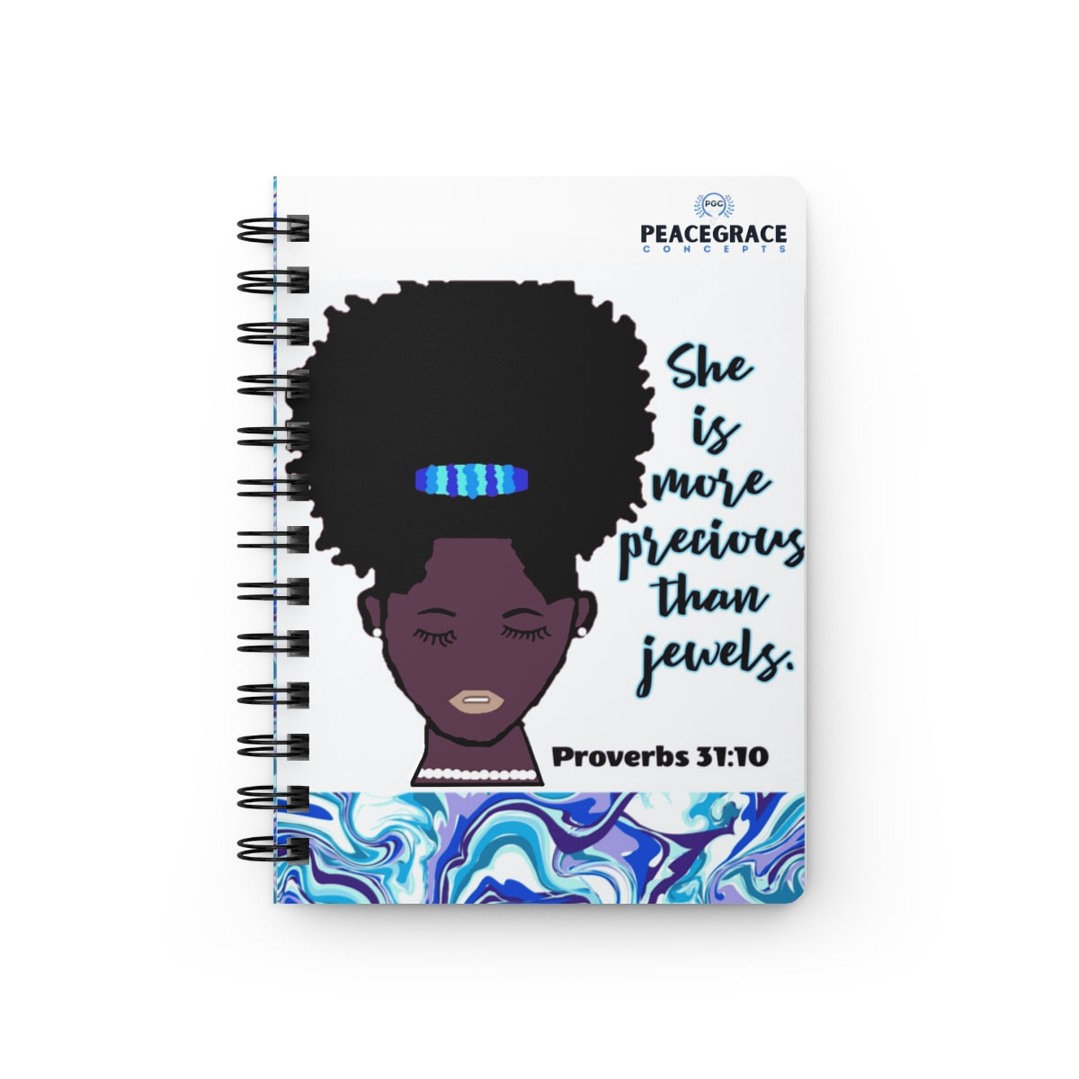 She is Precious - Spiral Notebook